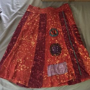 Hippie style skirt